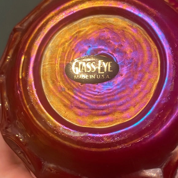 Glass Eye Studio Sea Haven Cherry Blossom Votive Hand Blown - Picture 6 of 8